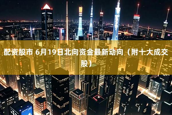 配资股市 6月19日北向资金最新动向（附十大成交股）